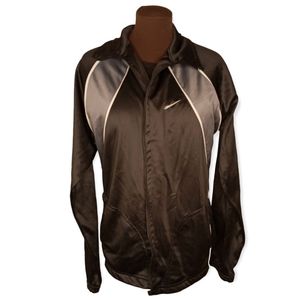 Nike vintage jacket guitar strings black/grey thermal linning medium.